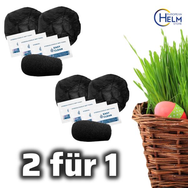 Easter offer 2 for 1 Helmet & Headset Hygiene Set